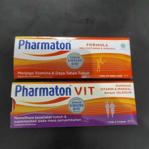 Jual PHARMATON VARIANT STRIP ISI 5 KAPS Shopee Indonesia