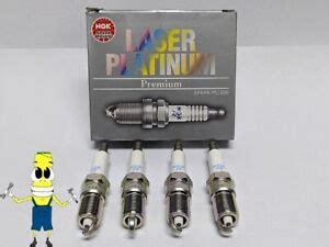 NGK (5118) PLZKAR6A-11 Laser Platinum Spark Plug - Set of 4 | eBay