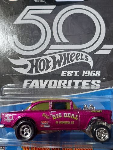 Hot Wheels Anos Chevy Bel Air Gasser Real Riders Lacrado Frete grátis