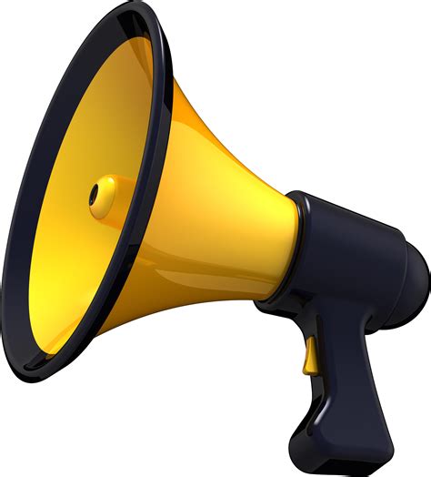 Sound Horn Megaphone Transparent PNG All