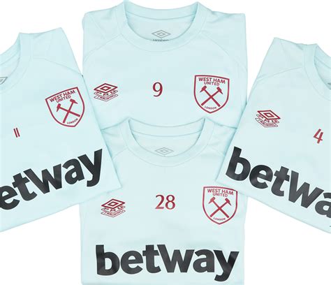 2022 23 West Ham Player Issue Training Shirt