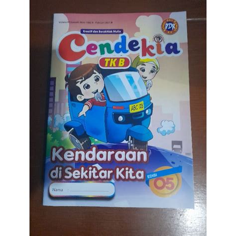 Jual Majalah Bulanan Tk Ra Paud CENDIKIA TK B Bln MARET 2021 Ed 05