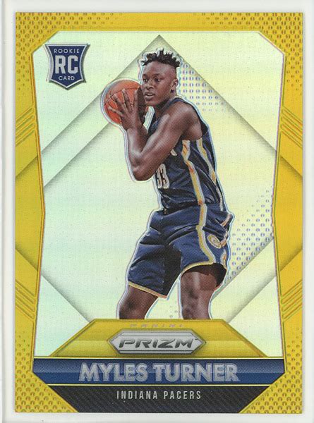 Yahoo Myles Turner Panini Prizm Ro