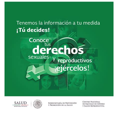 Derechos Sexuales Tenemos La Información A Tu Medida ¡tú Decides Tenemos La Información A Tu