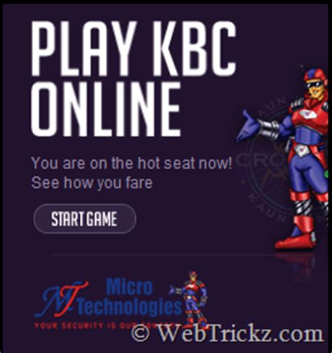 Play Kaun Banega Crorepati Online [Official KBC Game]