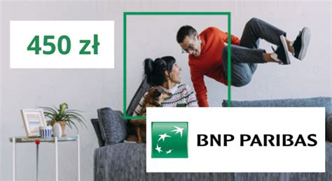 Promocja za założenie konta w BNP Paribas premia do 450 zł