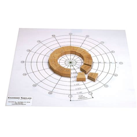 Cassinger Segmented Layout Template Projects Craft Supplies Usa Wood Turning Projects