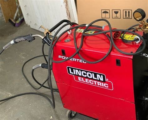 Spawarką migomat Lincoln Electric Powertec 305C Węgorzewo OLX pl