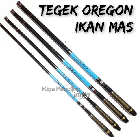 Jual Joran Tegek Oregon Ikan Mas Sudah Termasuk Packing 360 450 540 630