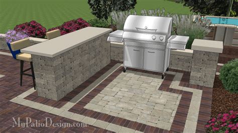 Grill Station and Outdoor Kitchen Designs | MypatioDesign.com ...