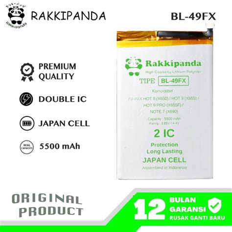 Jual Rakkipanda Bl Fx Infinix Hot X Hot X Hot Pro X F Hot I X E Note