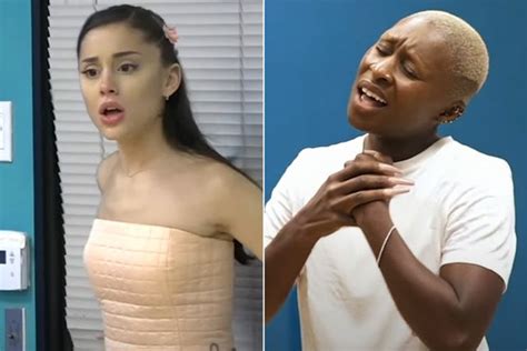 Get A Glimpse Of Ariana Grande And Cynthia Erivo S Tearful Wicked