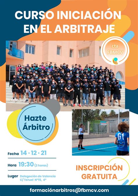 El Cta Lanza Un Curso De IniciaciÓn En El Arbitraje Comunitatdelhandbol🧡💙