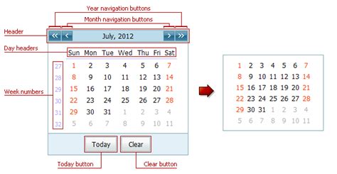 Calendar ASP NET Web Forms Controls DevExpress Documentation