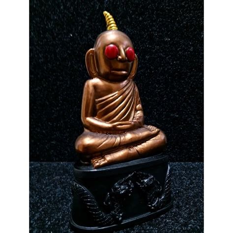 Phra Ngan 红眼帕婴 供奉型 Phra Ngam Phra Ngang 帕嬰 阴神 招财 人缘 生意 泰国艺术