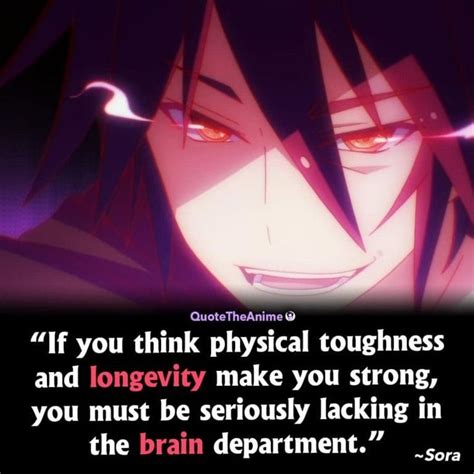 7+ Powerful No Game No Life Quotes | QTA | Life quotes, No game no life ...