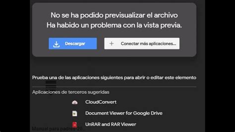 No Se Ha Podido Visualizar El Archivo Ha Habido Un Problema Con La