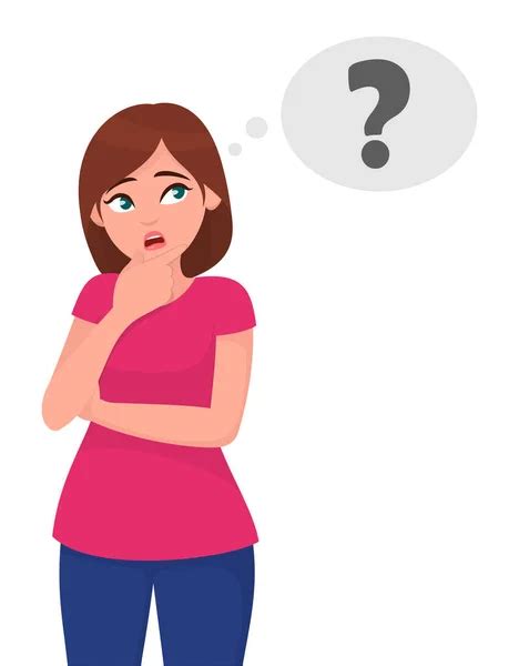 Woman Question Mark Vector Illustration Design Stock Vector Image By ©smashingadmin