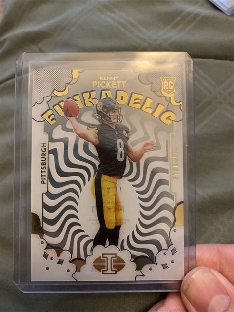 Panini Illusions Funkadelic F Kenny Pickett Rc Ebay