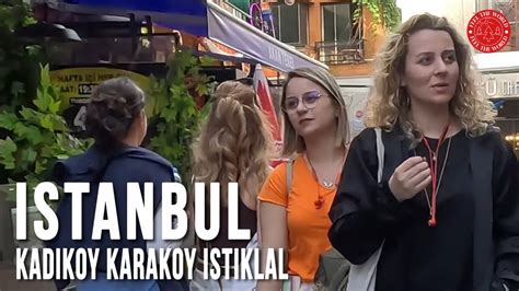 Istanbul Turkey Kadikoy Moda Karakoy Istiklal Taksim Walking Tour