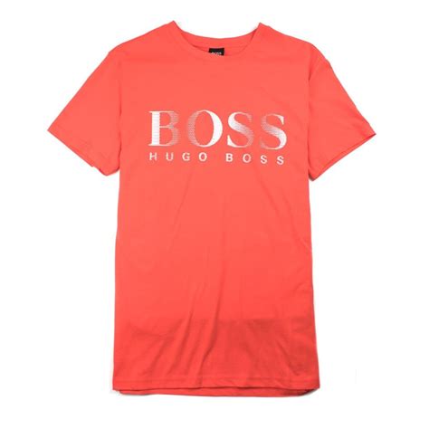 Hugo Boss UV Protection T Shirt Orange ONU