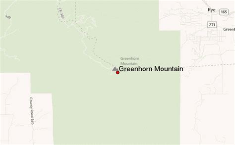 Greenhorn Mountain Mountain Information