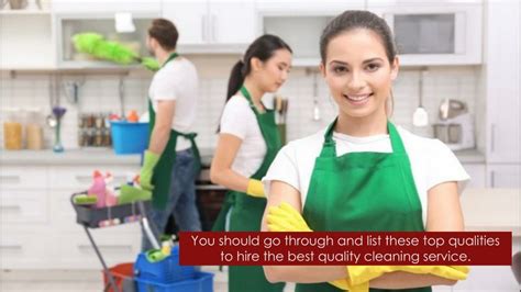 Ppt What Are The Qualities Of A Good Cleaning Company Powerpoint