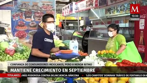 Confianza De Consumidores Mexicanos Reporta Crecimiento En Septiembre