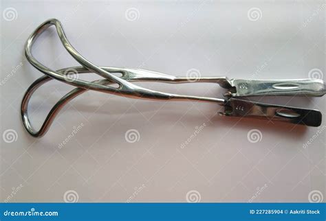 Closeup Image of Obstetrical Forceps or Baby Forceps, Forceps Delivery ...