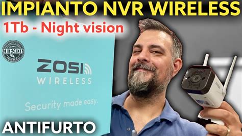 Impianto Di Videosorveglianza Fai Da Te Telecamera Wireless Con NVR