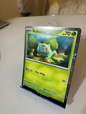 Swirl Bulbasaur Svp Black Star Promos Cosmos Holo Pok Mon Tcg