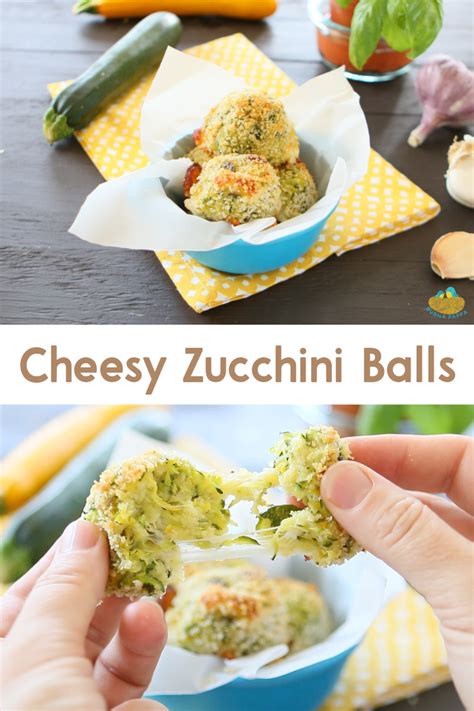 Easy Cheesy Zucchini Balls Buona Pappa