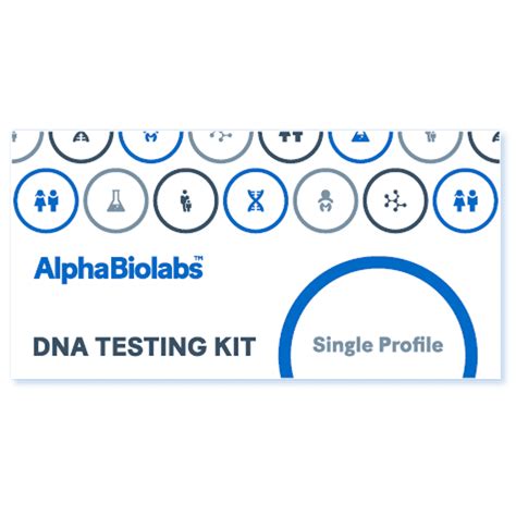 Single Genetic DNA Profile Testing Kits| AlphaBiolabs USA