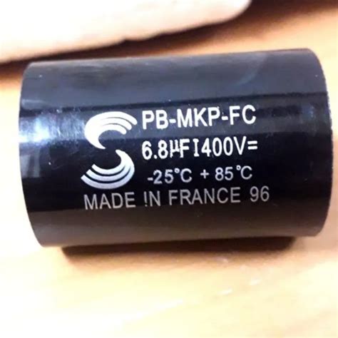 KAPASITOR SOLUND SOLEN ASLI FRANCE 685 6 8UF 6 8 UF 400V 400 VOLT