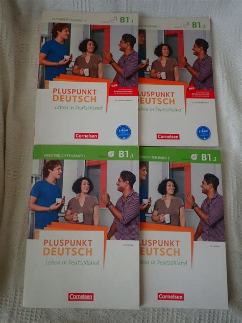 ขายถกๆ หนงสอเรยน ภาษาเยอรมน มอสอง Pluspunkt Deutsch B1 ของแท