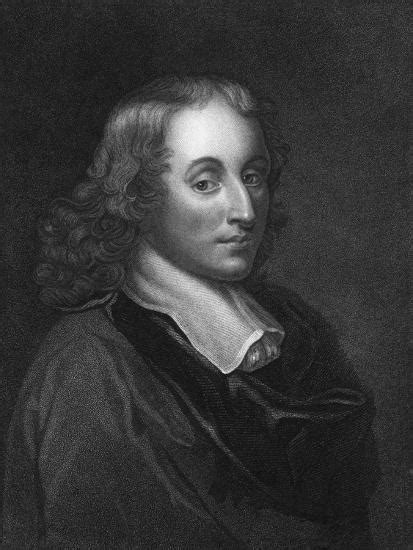 Blaise Pascal Engraving By Henry Hoppner Meyer Giclee Print