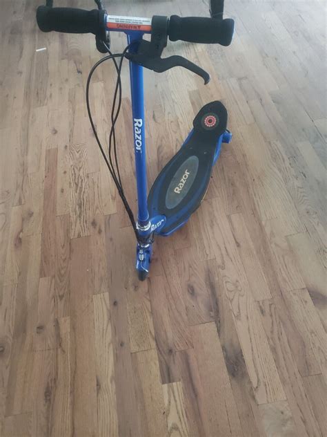 Razor Power Core E95 90w Kick Electric Scooter Black Blue 845423019488 Ebay