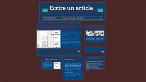 Comment Crire Un Article De Presse By Lycee Massillon On Prezi