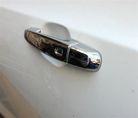 Abs Chrome Door Handle Bowl Cover Trim Pcs For Chevrolet Malibu