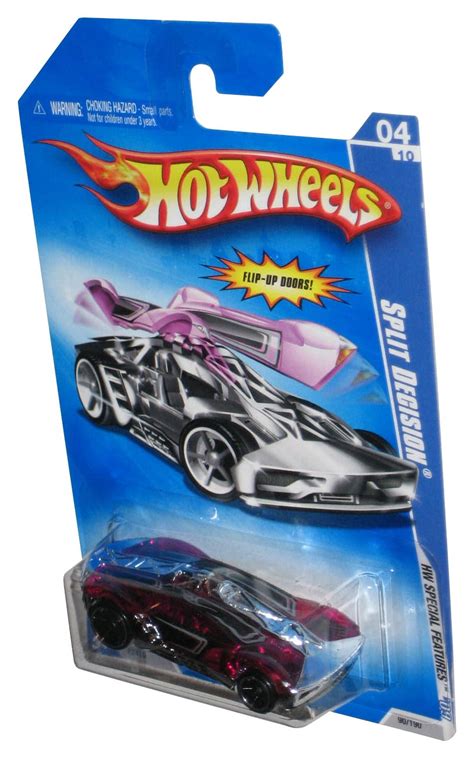 Hot Wheels HW Special Features Purple Split Decision Toy Car
