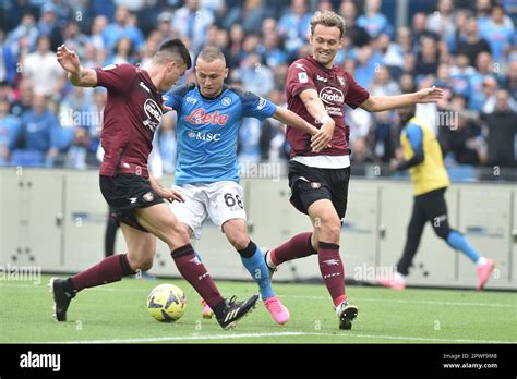 Naples Italy 30th Apr 2023 Stanislav Lobotka Of Ssc Napoli Competes