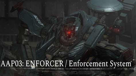 ARMORED CORE VI FIRES OF RUBICON Enforcer Boss Fight YouTube