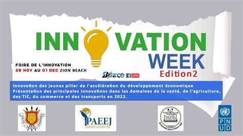 Innovation Week Edition Pnud Burundi Youtube