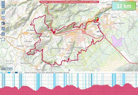 Parcours Trail Cr Tes De Spa