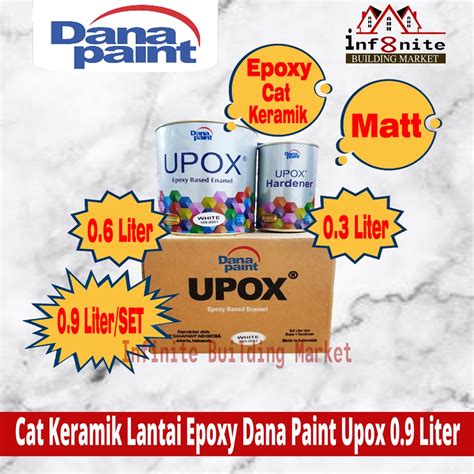 Jual Cat Lantai Epoxy Upox Dana Paint Cat Lantai Keramik Kolam Koi Bak