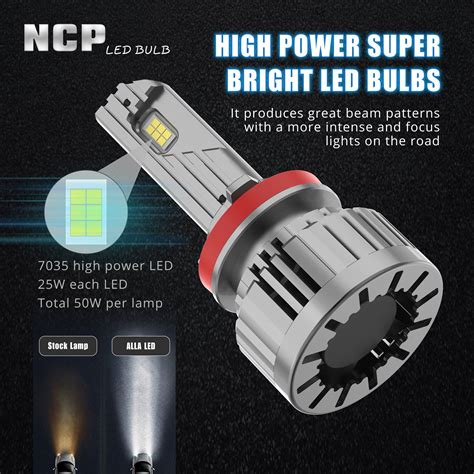 NCP 9005 HB3 CANBus LED Headlights Bulbs | High, Low Beam | Led ...