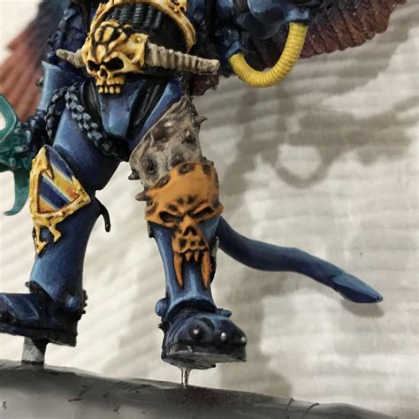 Mm Chaos Space Marines Conversion Daemon Prince Greenstuff