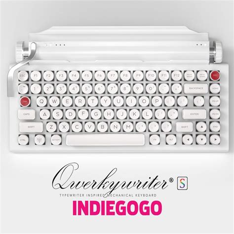 QWERKYWRITER S Typewriter Mechanical Keyboard | Keyboard, Ipad accessories, Typewriter