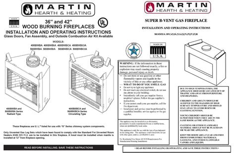 Martin Ventless Gas Fireplace Parts Reviewmotors Co