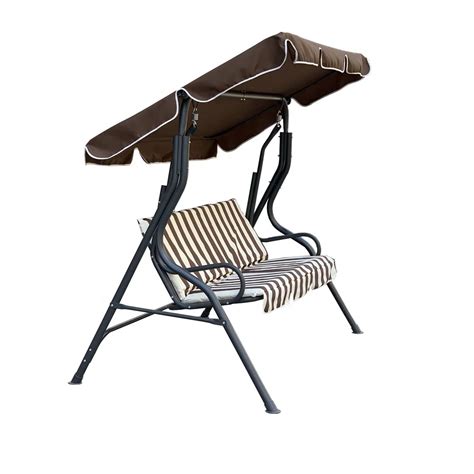 Garden Patio Swing Chair 3 Seates Swinging With Canopy Hammock Buy